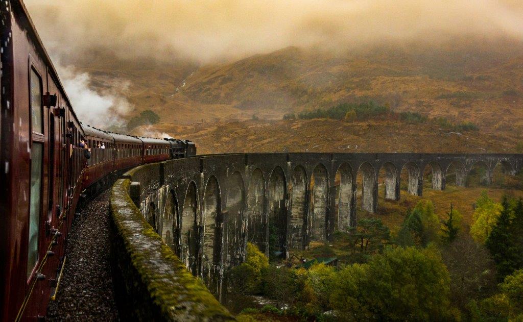 Tren jacobita de Harry Potter desde Inverness